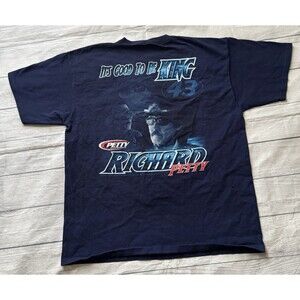 NASCAR Richard Petty It’s Good to be King Blue T Shirt Men’s XL No Tag